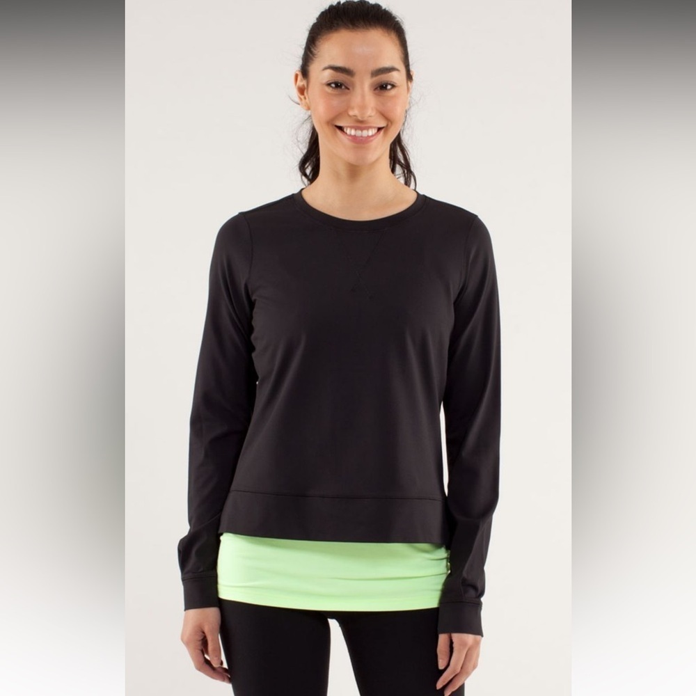 Lululemon Run: Warm Up Crew - Size 10